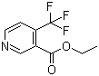 structure of CAS# 1214332-65-6, 4-(三氟甲基)-3-吡啶羧酸乙酯