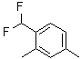 CAS 登录号：1214367-22-2, 1-(二氟甲基)-2,4-二甲基苯