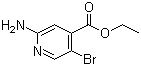 CAS 登录号：1214374-01-2, 2-氨基-5-溴异烟酸乙酯