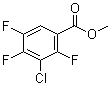 CAS 登录号：1214375-02-6, 3-氯-2,4,5-三氟苯甲酸甲酯