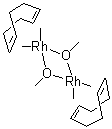 structure of CAS# 12148-72-0, 二聚环辛二烯(甲氧基)铑