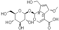 CAS 登录号：1215178-87-2, 9-表-6-甲氧基京尼平苷酸