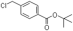 structure of CAS# 121579-86-0, 4-氯甲基苯甲酸叔丁酯