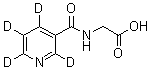 CAS 登录号：1216737-36-8, 四氘代烟尿酸