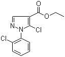 CAS # 121716-34-5, 5-Chloro-1-(2-chlorophenyl)-1H-pyrazole-4-carboxylic acid ethyl ester