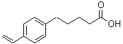 CAS 登录号：121739-61-5, 5-(4-乙烯基苯基)戊酸