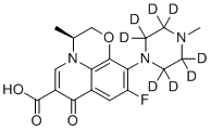 structure of CAS# 1217716-71-6, 左氧氟沙星-d8
