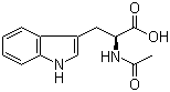structure of CAS# 1218-34-4, N-Acetyl-L-tryptophan