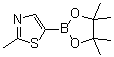 CAS # 1218791-01-5, 2-Methylthiazole-5-boronic acid pinacol ester, 2-Methyl-5-(4,4,5,5-tetramethyl-1,3,2-dioxaborolan-2-yl)thiazole