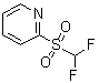 structure of CAS# 1219454-89-3, 2-(二氟甲烷磺酰基)吡啶