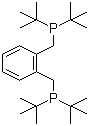 structure of CAS# 121954-50-5, 1,2-Bis(di-tert-butylphosphinomethyl)benzene