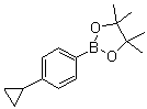structure of CAS# 1219741-94-2, 4-(环丙基)苯硼酸频哪醇酯