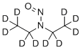 structure of CAS# 1219794-54-3, N-亚硝基-二乙胺D10