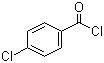 structure of CAS# 122-01-0, 4-Chlorobenzoyl chloride