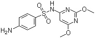 structure of CAS# 122-11-2, 磺胺二甲氧嗪