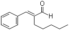 CAS # 122-40-7, Amylcinnamaldehyde, 2-Benzylidene heptanal, 2-Pentyl-3-phenylpropenoic aldehyde, alpha-Amyl-cinnamaldehyde, alpha-Amylcinnamic aldehyde, 2-(Phenylmethylene)-heptanal