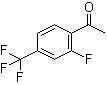 structure of CAS# 122023-29-4, 2'-Fluoro-4'-(trifluoromethyl)acetophenone
