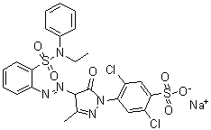 CAS 登录号：12217-38-8, 酸性黄 61