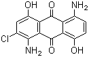 CAS 登录号：12217-79-7, 分散蓝 56, 1,5-二氨基-2-氯-4,8-二羟基-9,10-蒽醌