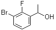 structure of CAS# 1221715-80-5, 3-Bromo-2-fluoro-alpha-methylbenzenemethanol
