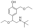 structure of CAS# 1221726-71-1, Salbutamol Diethyl Ether