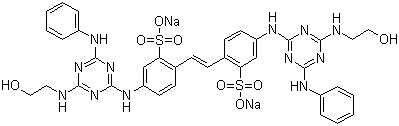 structure of CAS# 12224-06-5, Fluorescent brightener 85
