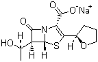 structure of CAS# 122547-49-3, Faropenem sodium
