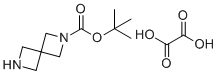 structure of CAS# 1227382-01-5, 叔-丁基2,6-二氮杂螺[3.3]庚烷-2-羧酸酯草酸酯