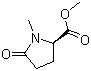 structure of CAS# 122742-14-7, 1-Methyl-5-oxo-D-proline methyl ester