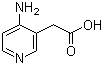 structure of CAS# 1227570-90-2, 4-氨基-3-吡啶乙酸