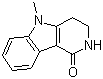 CAS # 122852-75-9, 2,3,4,5-Tetrahydro-5-methyl-1H-pyrido[4,3-b]indol-1-one