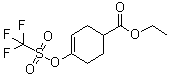 structure of CAS# 122948-57-6, 4-((三氟甲烷磺酰基)氧基)-3-环己烯-1-羧酸乙酯