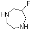 structure of CAS# 123187-94-0, 6-Fluoro-1,4-diazepane