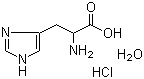 structure of CAS# 123333-71-1, DL-组氨酸盐酸盐一水物