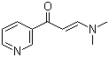 structure of CAS# 123367-26-0, (E)-3-(Dimethylamino)-1-(pyridin-3-yl)prop-2-en-1-one