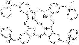 structure of CAS# 123439-83-8, Alcian Blue pyridine variant