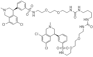 structure of CAS# 1234423-95-0, Tenapanor