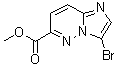 CAS # 1234616-07-9, 3-Bromoimidazo[1,2-b]pyridazine-6-carboxylic acid methyl ester