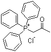 structure of CAS# 1235-21-8, Acetonyltriphenylphosphonium chloride