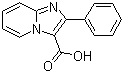 structure of CAS# 123533-41-5, 2-苯基咪唑并[1,2-a]吡啶-3-羧酸