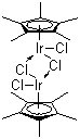 structure of CAS# 12354-84-6, 二氯(五甲基环戊二烯基)合铱(III)二聚体