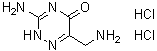 structure of CAS# 1236162-31-4, 3-Amino-6-(aminomethyl)-1,2,4-triazin-5(2H)-one dihydrochloride
