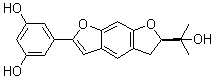 structure of CAS# 123702-97-6, Moracin O