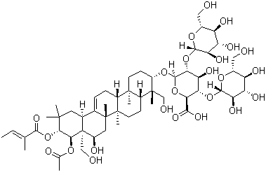 structure of CAS# 123748-68-5, Escin IA