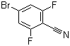 structure of CAS# 123843-67-4, 4-Bromo-2,6-difluorobenzonitrile