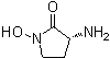 structure of CAS# 123931-04-4, (3R)-3-氨基-1-羟基-2-吡咯烷酮