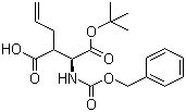 CAS # 123975-62-2, erythro-N-[(Phenylmethoxy)carbonyl]-3-allyl-L-aspartic acid 1-tert-butyl ester