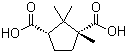 structure of CAS# 124-83-4, D-樟脑酸