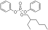 structure of CAS# 1241-94-7, 2-乙基己基二苯基磷酸酯