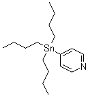 structure of CAS# 124252-41-1, 4-(Tri-n-butylstannyl)pyridine